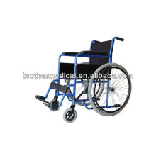 Поставьте самую дешевую синюю ручную инвалидную коляску